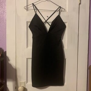 Missguided Women’s Strappy Black Dress